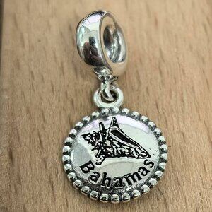 Pandora Bahamas Exclusive Dangle Charm Pendant, S925 Silver Bracelets